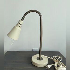 Vintage IKEA metal  Kvart goose neck (adjustable) lamp